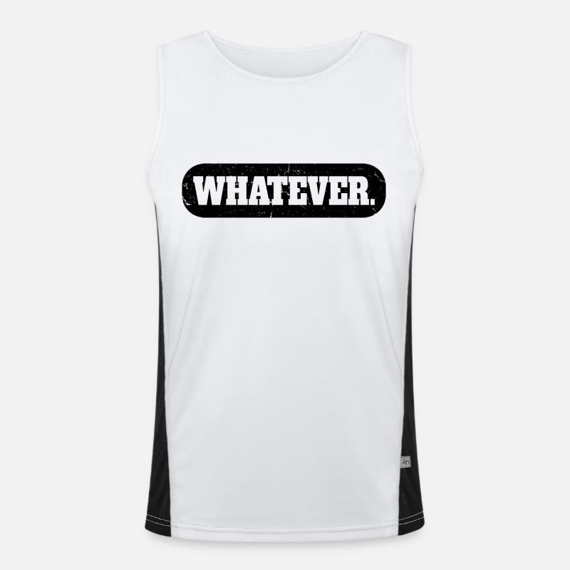 Whatever Funktionelles Kontrast-Tank Top für Männer 