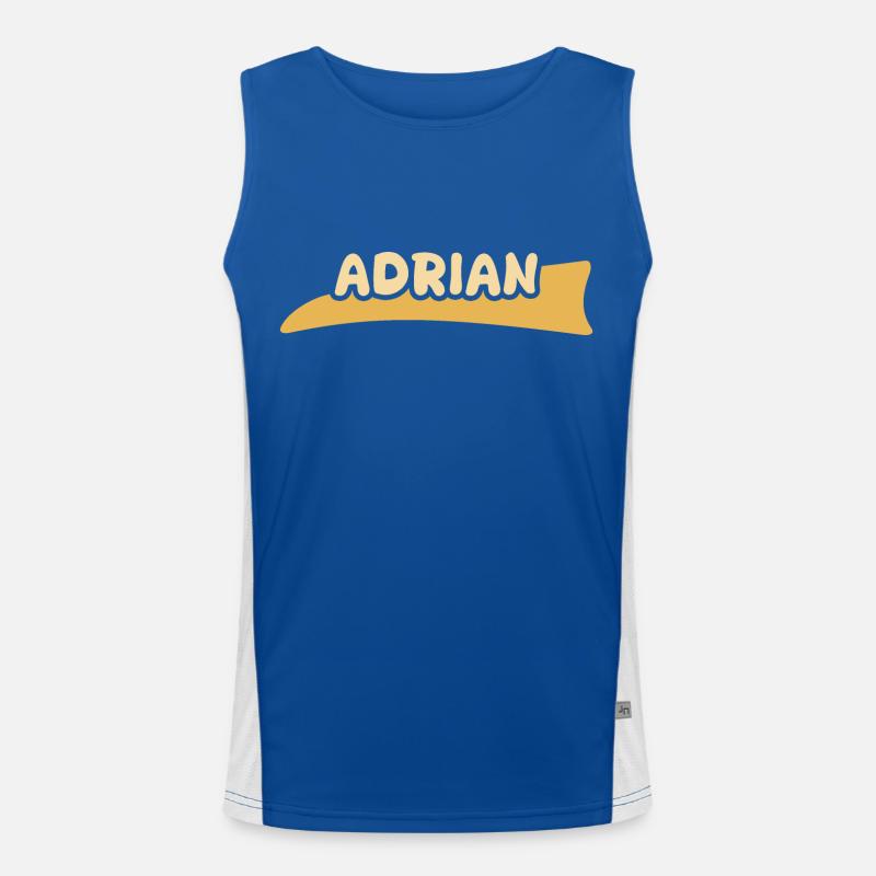 Adrian Funktionelles Kontrast-Tank Top für Männer 