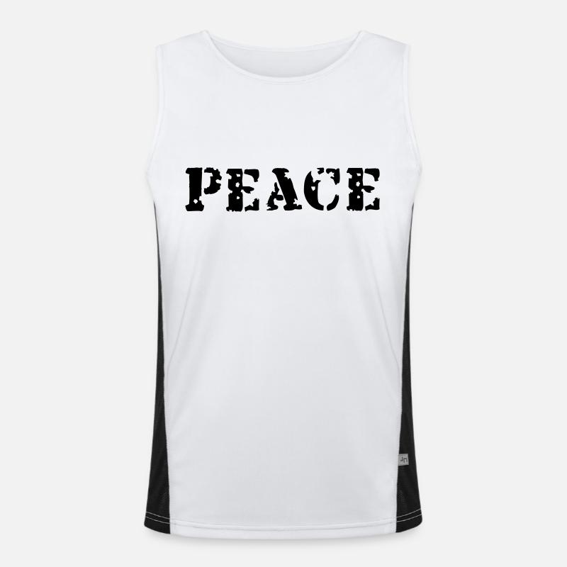 Peace Débardeur respirant contrasté Homme 