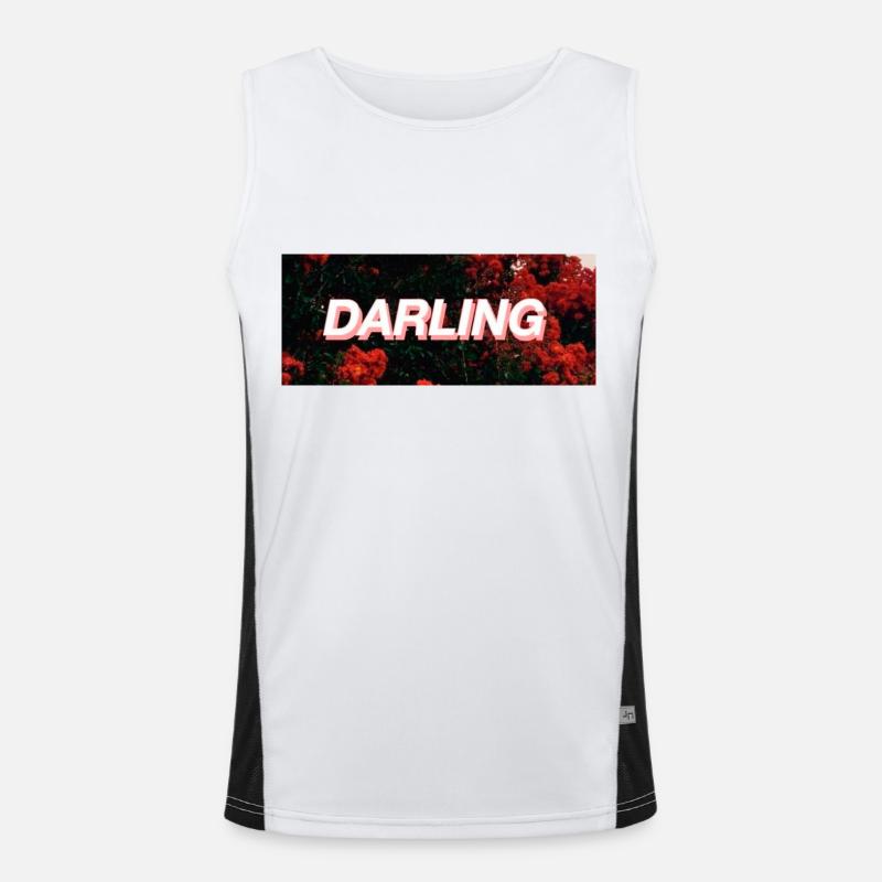 darling Men's Functional Contrast Tank Top 