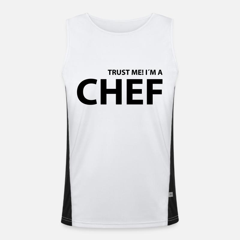 chef Débardeur respirant contrasté Homme 