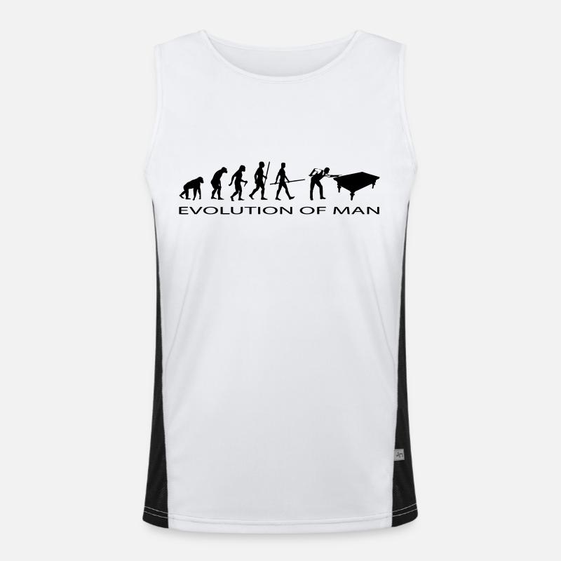 (snooker_final) Funktionelles Kontrast-Tank Top für Männer 