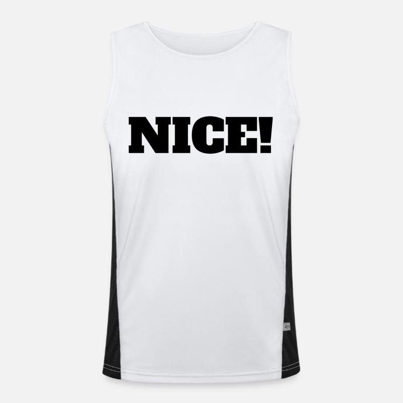 Nice! Men's Functional Contrast Tank Top 