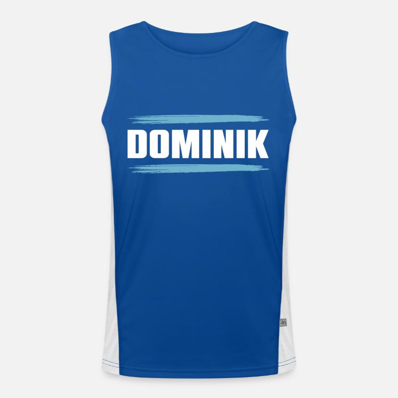 Dominik Funktionelles Kontrast-Tank Top für Männer 