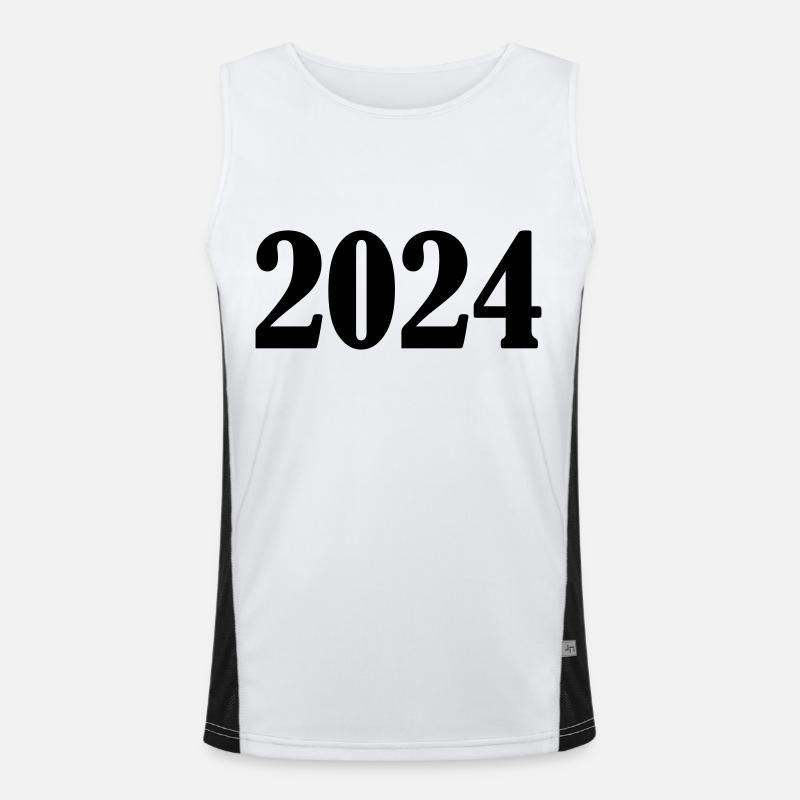 2024 Men's Functional Contrast Tank Top 