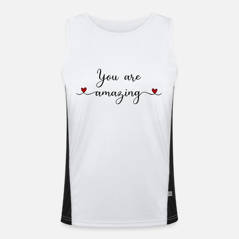 Fantastiske Funktionel kontrast tanktop til herrer 