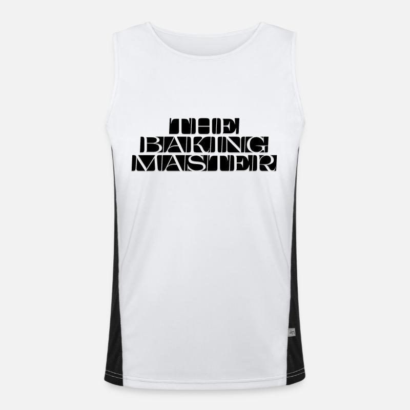 ''The Baking Master'' Men's Functional Contrast Tank Top 