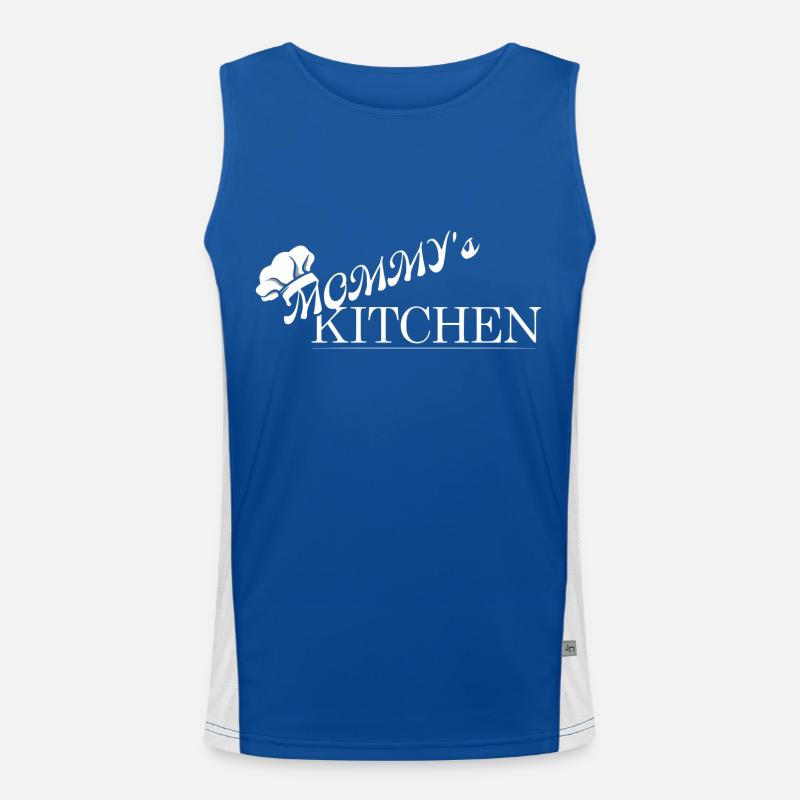 MOMMY´s KITCHEN Funktionelles Kontrast-Tank Top für Männer 