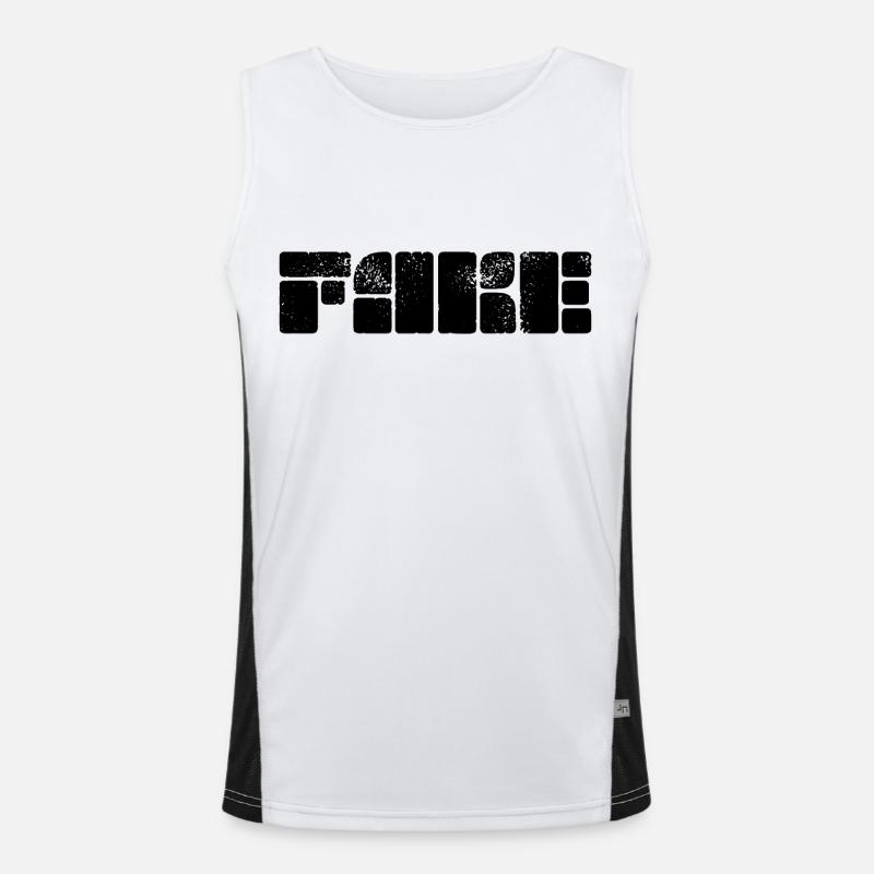 FAUX Débardeur respirant contrasté Homme 