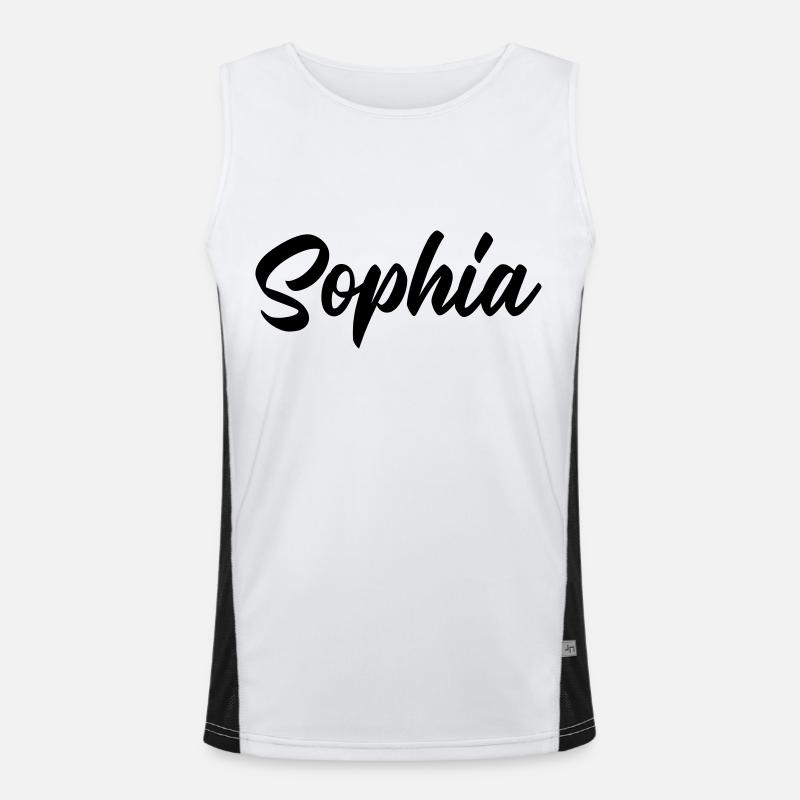 Nom de Sophia Débardeur respirant contrasté Homme 