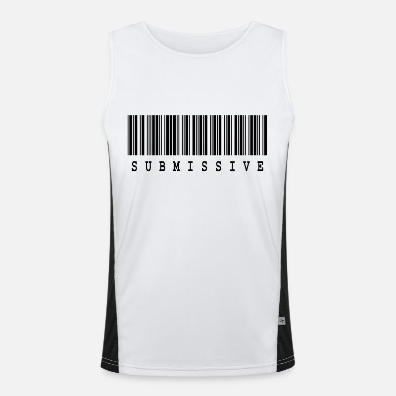SUBMISSIVE ... Men's Functional Contrast Tank Top 
