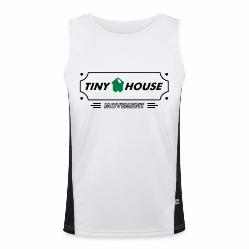 TinyHouse - Funktionelles Kontrast-Tank Top für Männer 