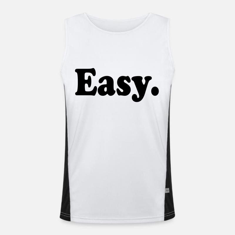 Easy. Men's Functional Contrast Tank Top 