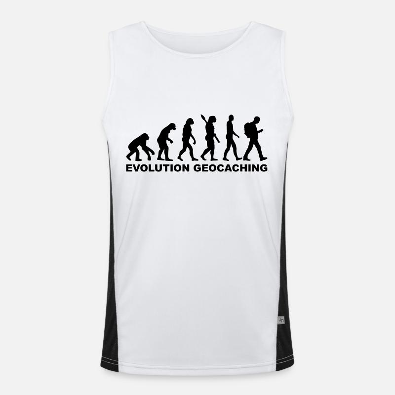 Evolution Geocaching Débardeur respirant contrasté Homme 