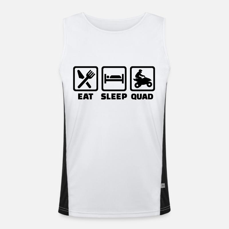 Quad Men's Functional Contrast Tank Top 