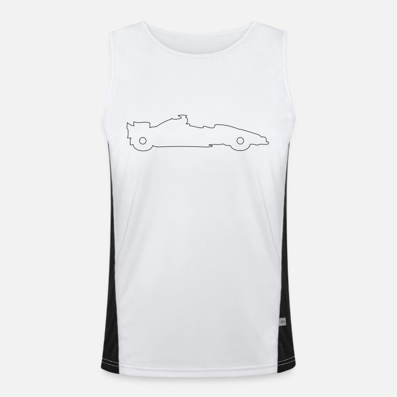 racer Men's Functional Contrast Tank Top 