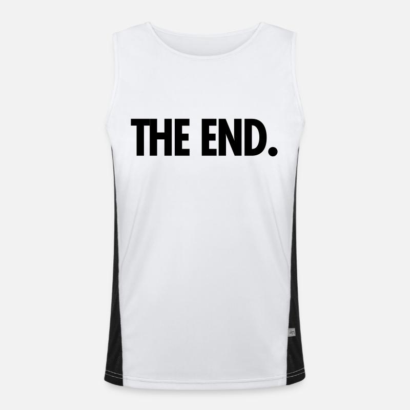 THE END. Débardeur respirant contrasté Homme 