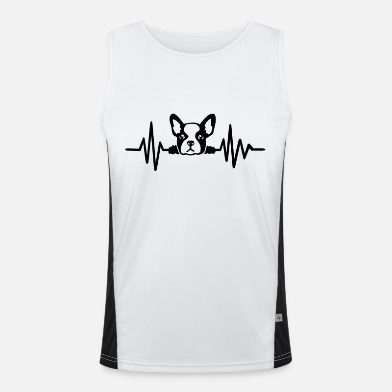 Bouledogue Débardeur respirant contrasté Homme 