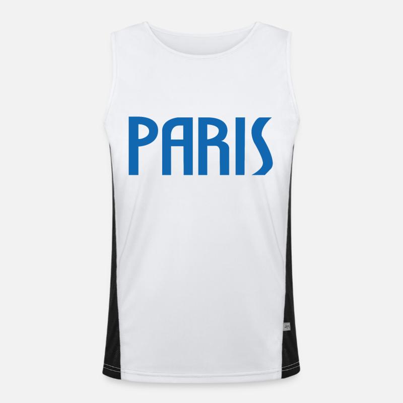 Paris Débardeur respirant contrasté Homme 