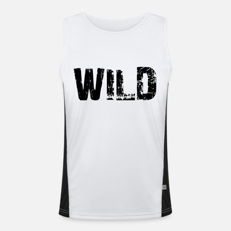 Wild Débardeur respirant contrasté Homme 
