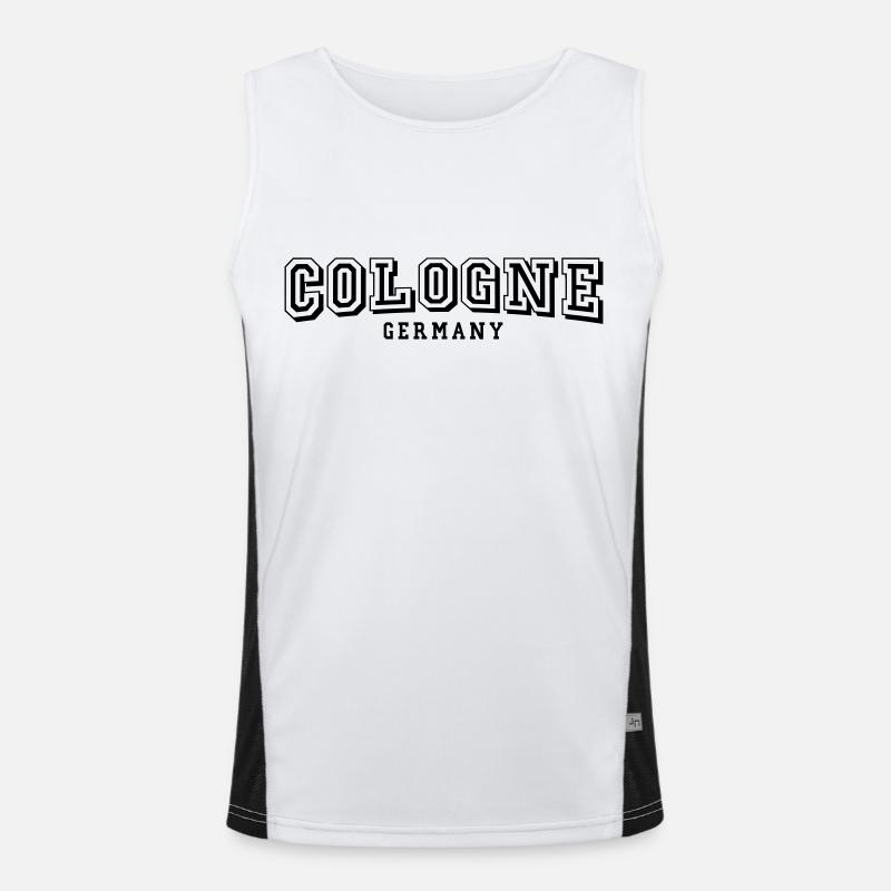 Cologne Débardeur respirant contrasté Homme 