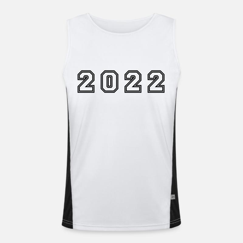 Numéro de l’année 2022 Débardeur respirant contrasté Homme 