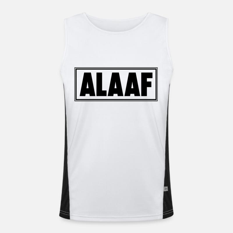 ALAAF Débardeur respirant contrasté Homme 