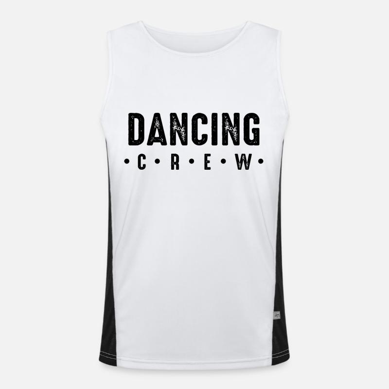 Dancing Crew Men's Functional Contrast Tank Top 