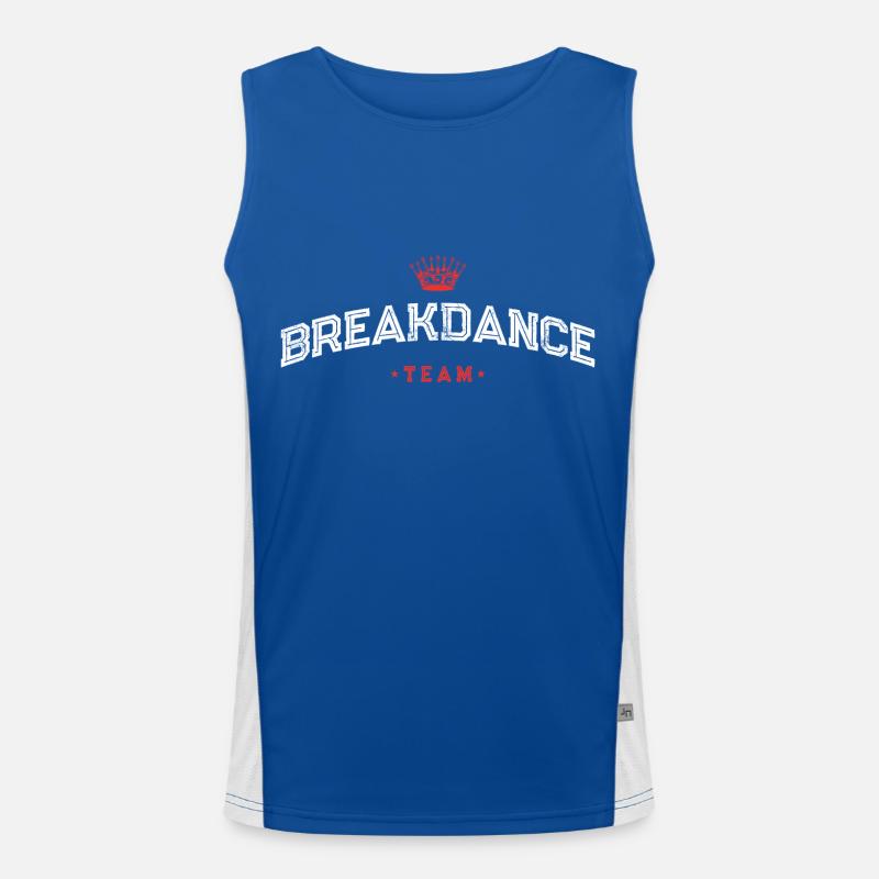 Breakdance Équipe de danse Débardeur respirant contrasté Homme 