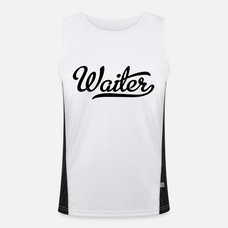 Waiter Men's Functional Contrast Tank Top 