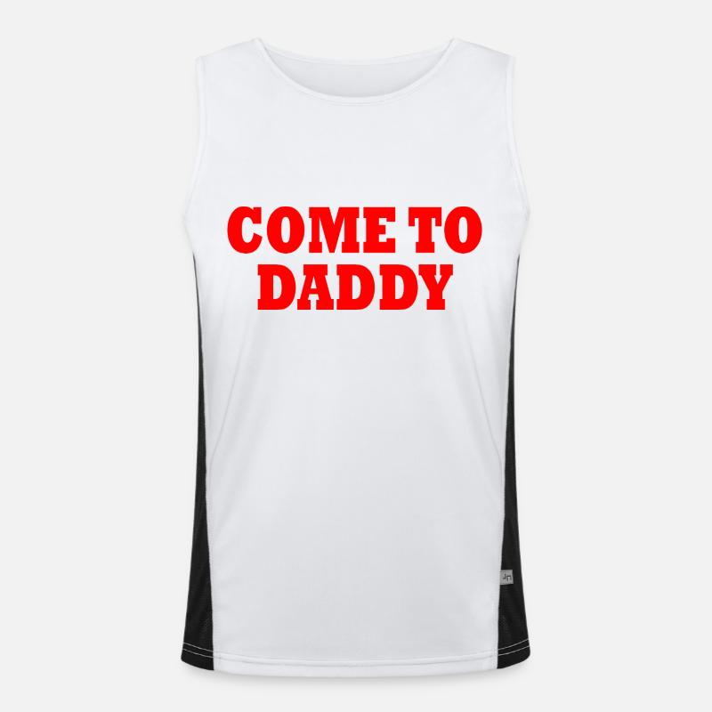 come to daddy Débardeur respirant contrasté Homme 