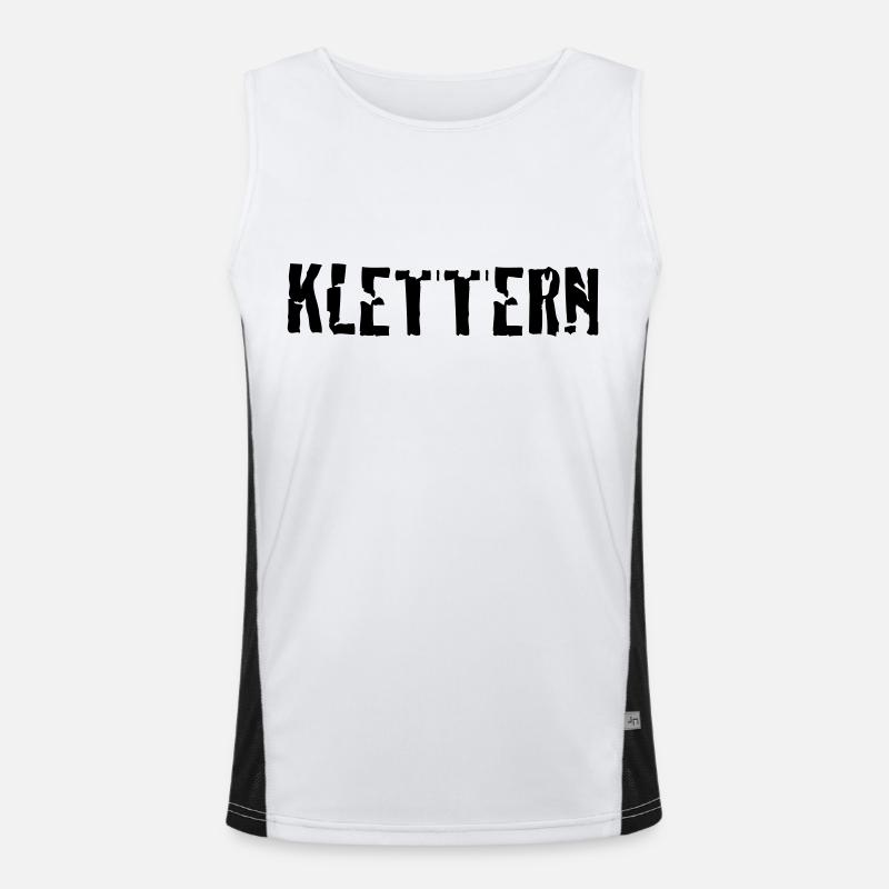 klettern Funktionelles Kontrast-Tank Top für Männer 