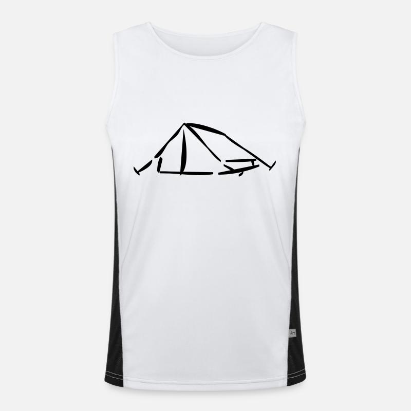 tent_1 Men's Functional Contrast Tank Top 