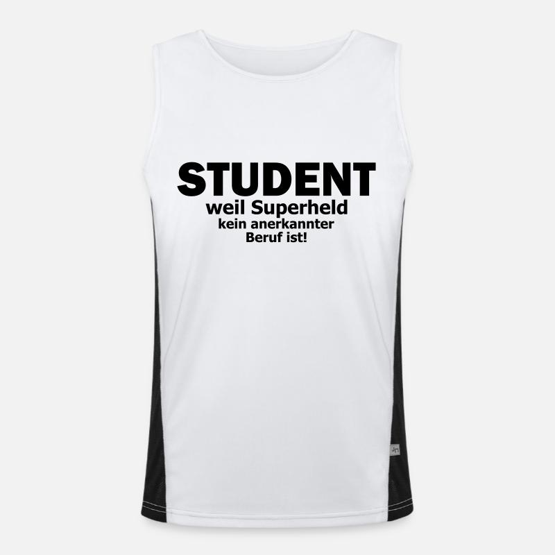student Funktionelles Kontrast-Tank Top für Männer 