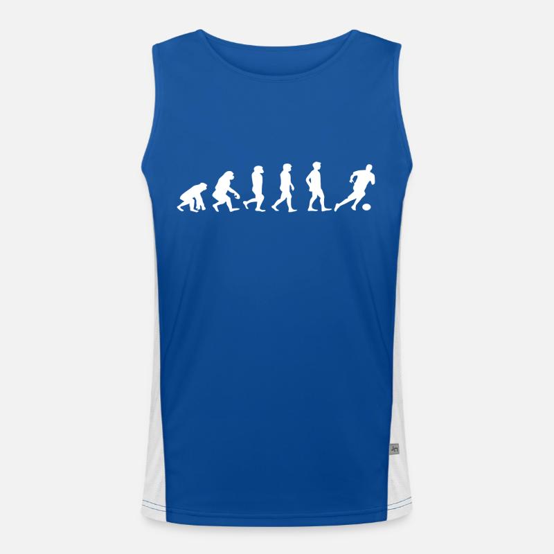 Football evolution Men's Functional Contrast Tank Top 