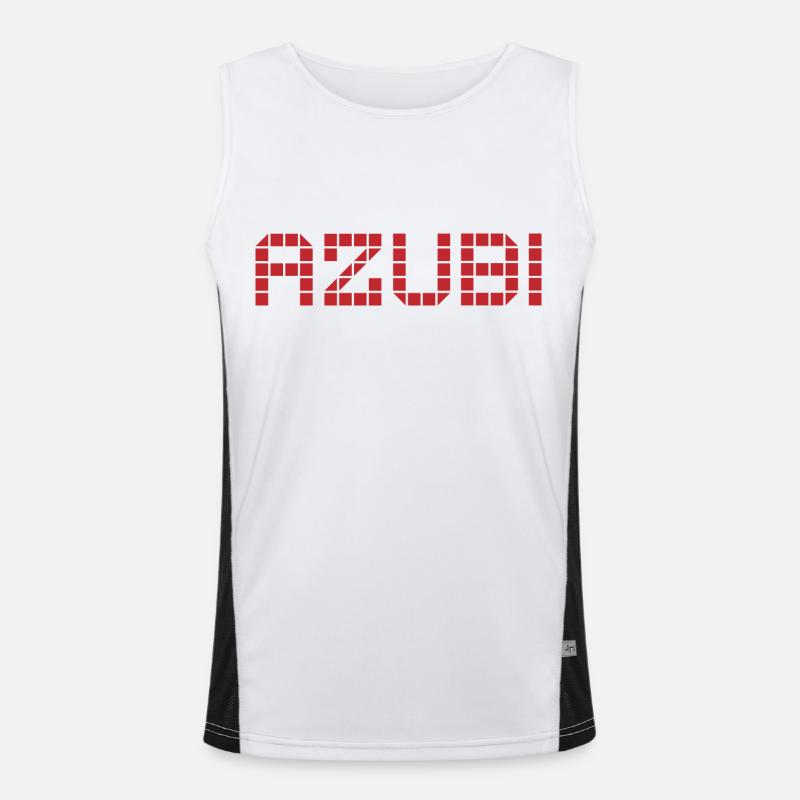 Azubi Tshirt 2 23 rot Funktionelles Kontrast-Tank Top für Männer 