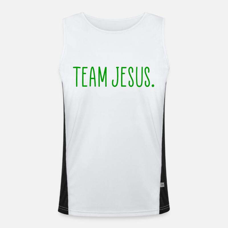 Équipe Jesus Gift Débardeur respirant contrasté Homme 