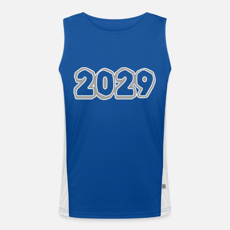 Born in 2029 Men's Functional Contrast Tank Top 