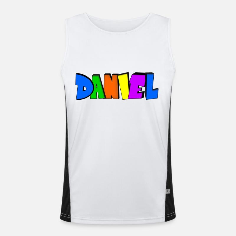 Daniel Funktionelles Kontrast-Tank Top für Männer 