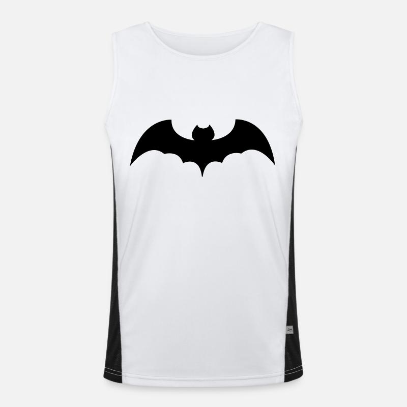 Fledermaus Funktionelles Kontrast-Tank Top für Männer 