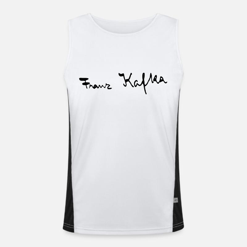 Franz Kafka Men's Functional Contrast Tank Top 