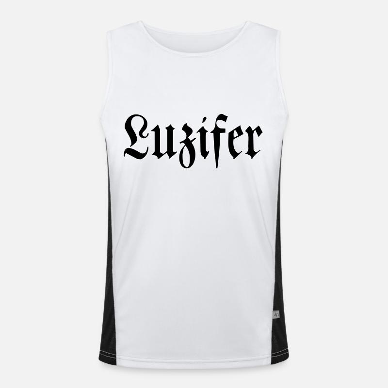 (luzifer3) Funktionelles Kontrast-Tank Top für Männer 