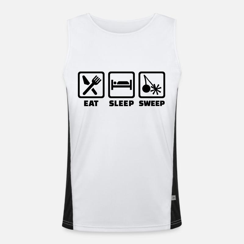 Chimney sweep Men's Functional Contrast Tank Top 