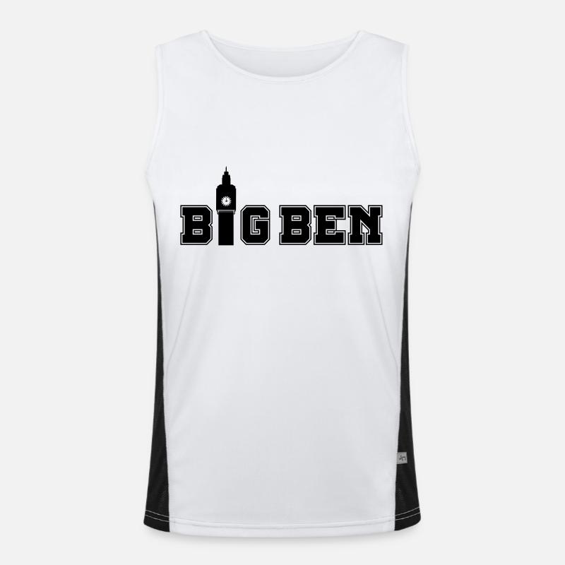 big_ben_01 Men's Functional Contrast Tank Top 