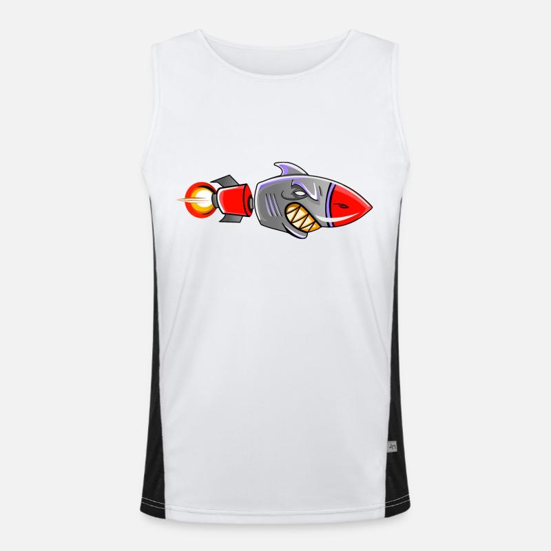Shark Rocket Débardeur respirant contrasté Homme 