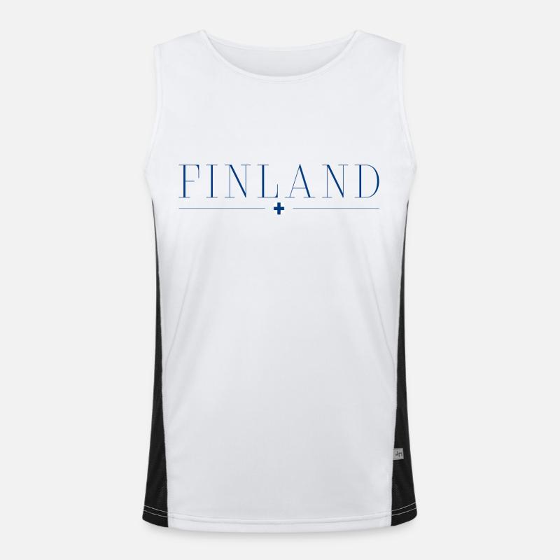 Finlande Débardeur respirant contrasté Homme 