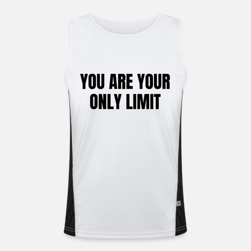 Limite Débardeur respirant contrasté Homme 