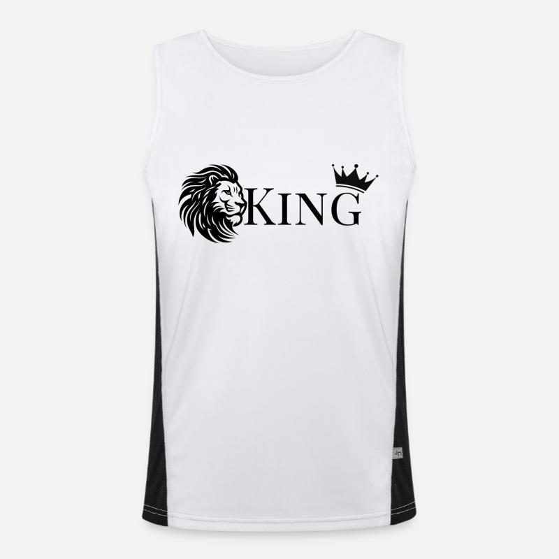 KING Débardeur respirant contrasté Homme 