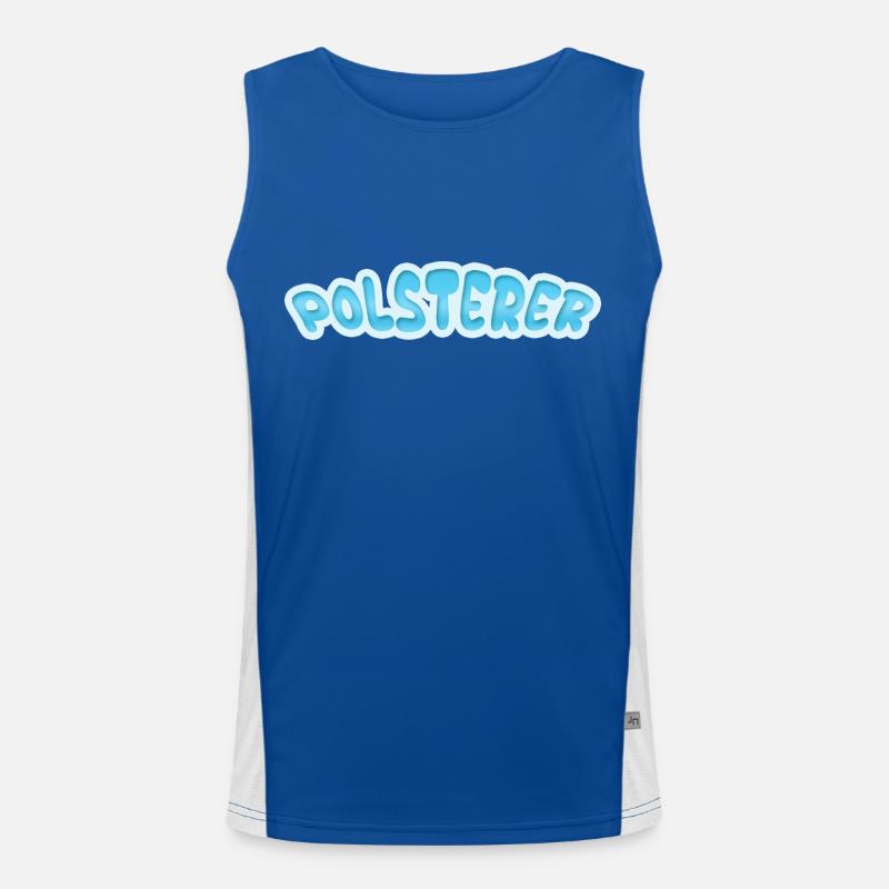 Polsterer Polsterer Funktionelles Kontrast-Tank Top für Männer 