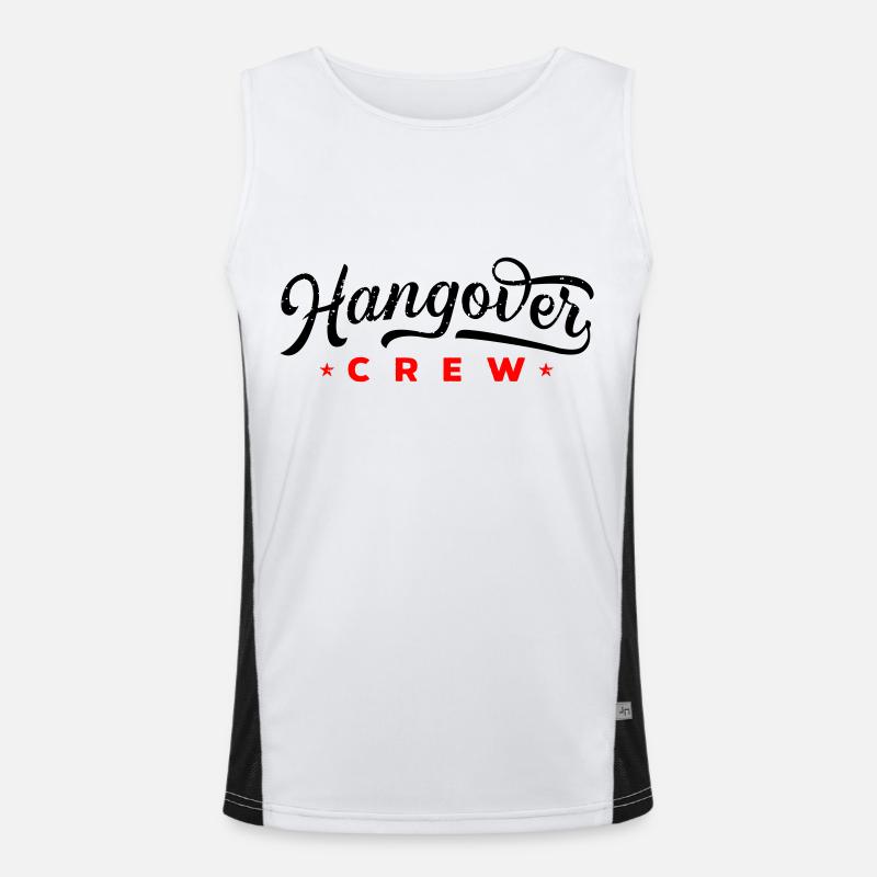 Hangover Crew Men's Functional Contrast Tank Top 